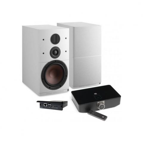 DALI Rubicon 2C + Sound Hub + Bluos Module High Gloss White