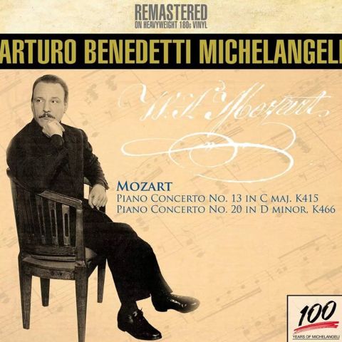LP Mozart - Piano Concerto No 13 & No 20 - Benedetti Michelangeli