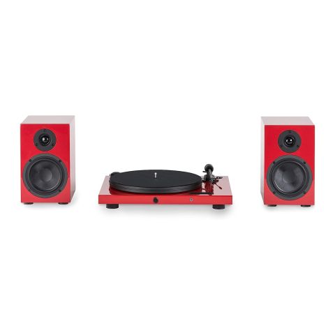 Pro-Ject Juke Box E1 + Speaker Box 5 Red
