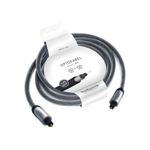 Inakustik White Optical Cable Toslink 1.75M