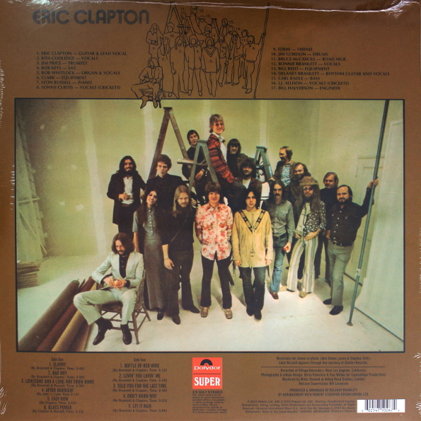 LP Clapton, Eric - Eric Clapton