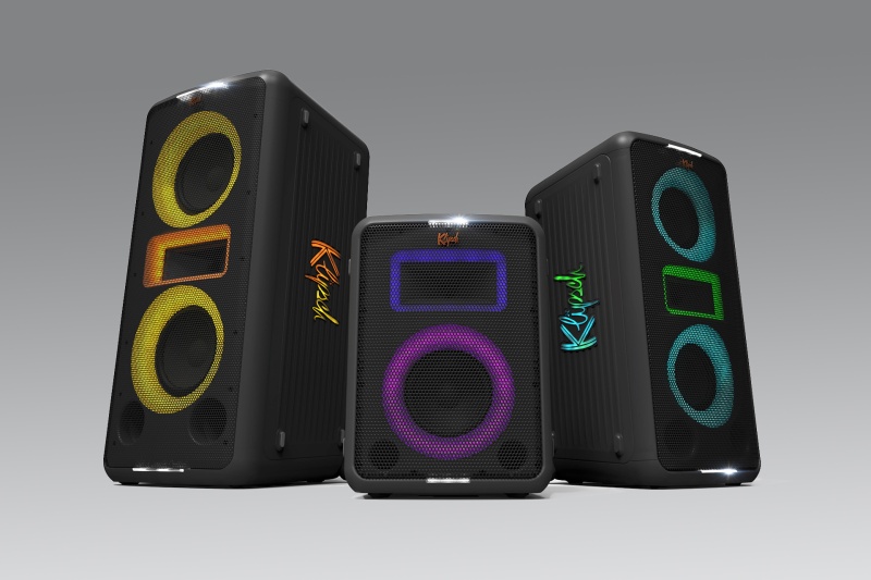 Колонки для вечеринок Klipsch из серии Music City – Vegas, Miami, New York