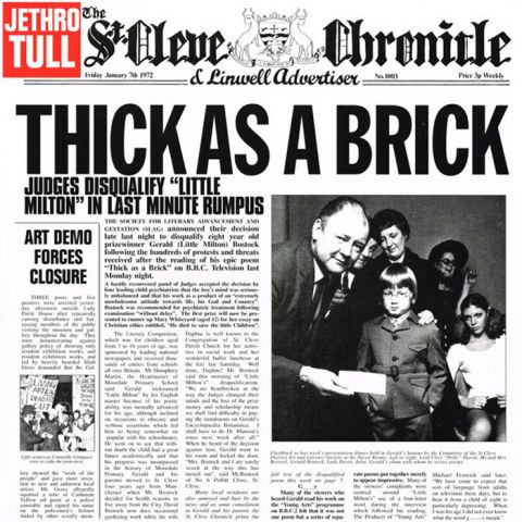 LP Jethro Tull – Thick As A Brick (Steven Wilson Stereo Mix + 24-seitiges Booklet)