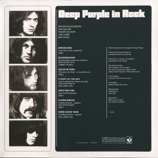 LP Deep Purple - In Rock