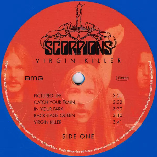 LP Scorpions - Virgin Killer (Sky Blue)