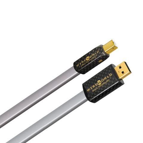 Wireworld Platinum Starlight 8 USB 2.0 A-B Flat Cable