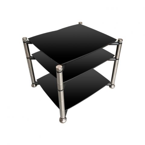 Bassocontinuo Aeon 2.0 Shelf Ade Black/Stainless steel 95mm
