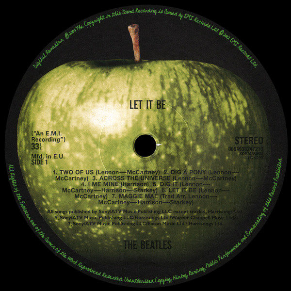 LP The Beatles - Let It Be