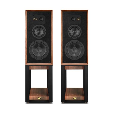 Wharfedale Super Linton with Stands Antique Walnut