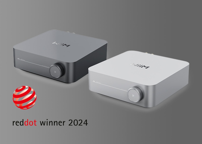 WiiM Amp получает престижную награду Red Dot Award 2024