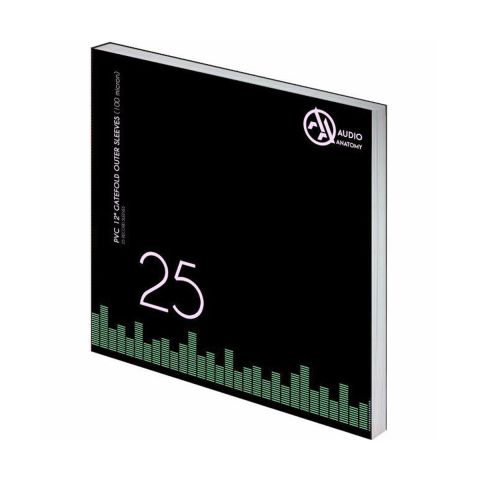 Audio Anatomy Vinyl Gatefold Outer Sleeves 12″