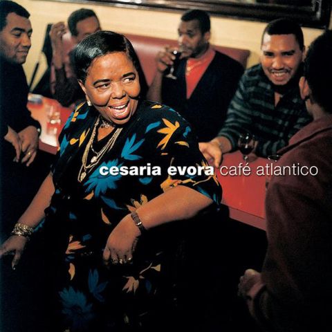 LP Evora, Cesaria - Cafe Atlantico (Flaming)