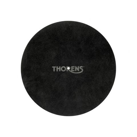 Thorens Leather Turntable Mat Black