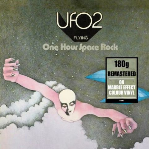 LP UFO - UFO 2 - Flying - One Hour Space Rock (Marbled Effect)