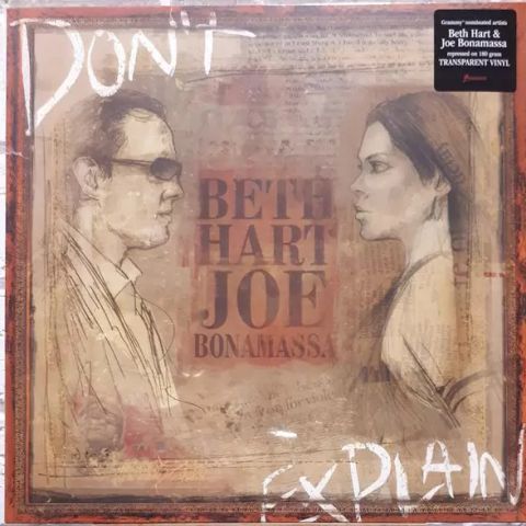 LP Hart, Beth & Bonamassa, Joe – Don't Explain (Transparent)