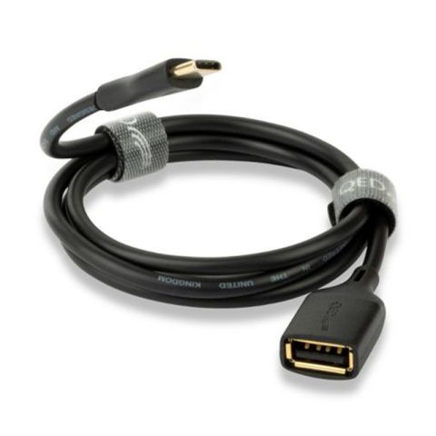 QED Connect USB A(F) to C Cable 0.15M