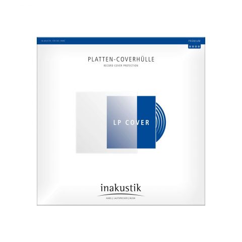 Inakustik Premium LP Cover Sleeves Record Slipcover Clear