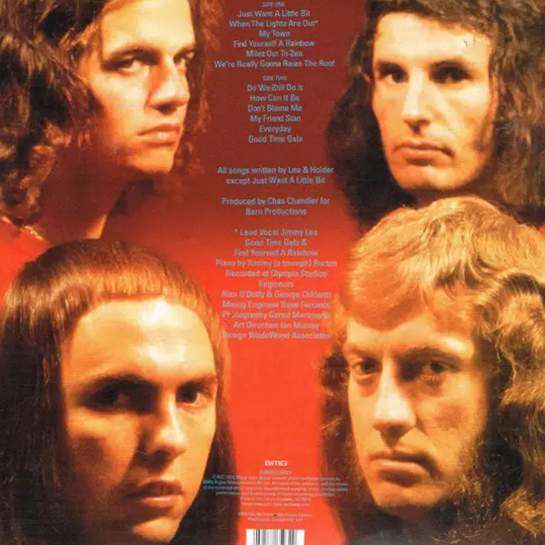 LP Slade – Old New Borrowed And Blue (Red & Blue Splatter)
