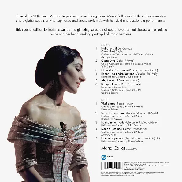 LP Callas, Maria - Remastered