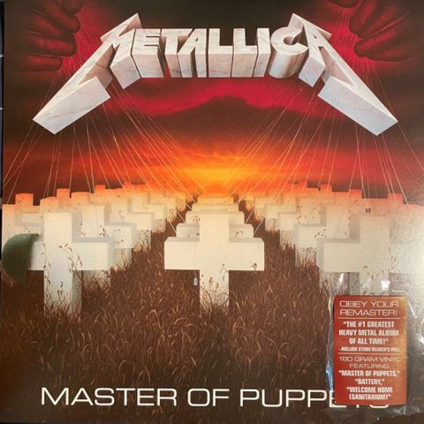 LP Metallica - Master Of Puppets (Remastered)