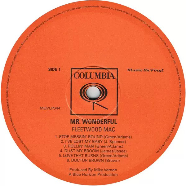 LP Fleetwood Mac – Mr. Wonderful