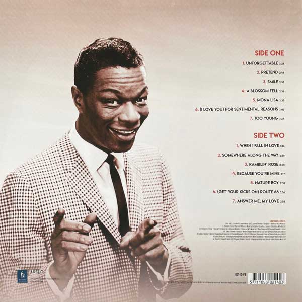 LP Nat King Cole – The Unforgettable