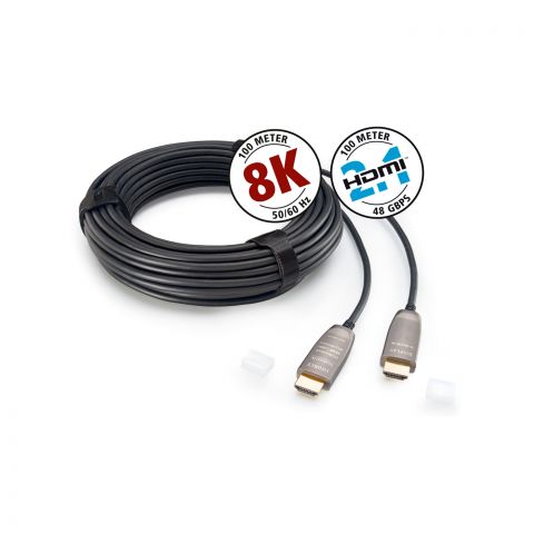 Inakustik Profi HDMI 2.1 Optical Fiber Cable 8K 48Gbps 1M