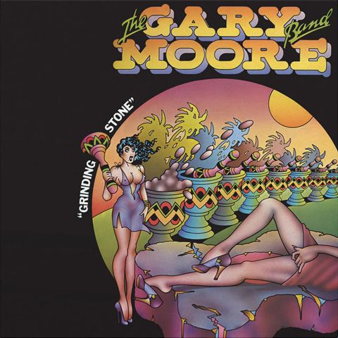 LP The Gary Moore Band – Grinding Stone (Flaming)