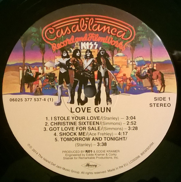 LP KISS - Love Gun