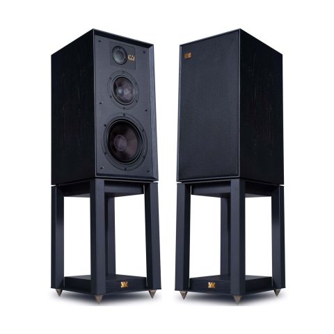 Wharfedale 85th Anniversary Linton with Stands Black Oak