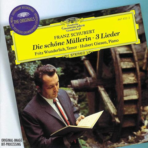 LP Schubert - Die Schone Mullerin - Wunderlich 