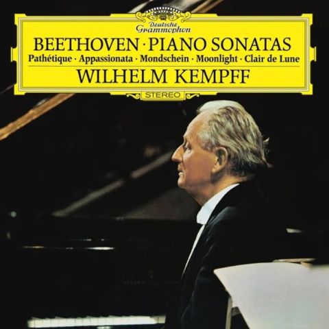LP Beethoven - Piano Sonatas Nos.8, 14, 23 - Wilhelm Kempff
