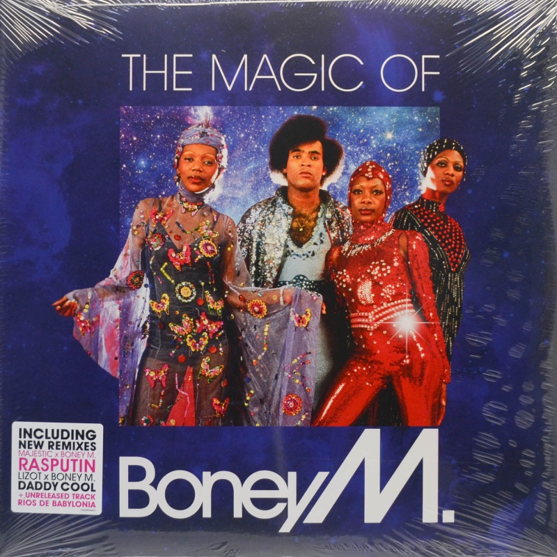LP Boney M. – The Magic of Boney M. (Magenta & Blue Transparent)