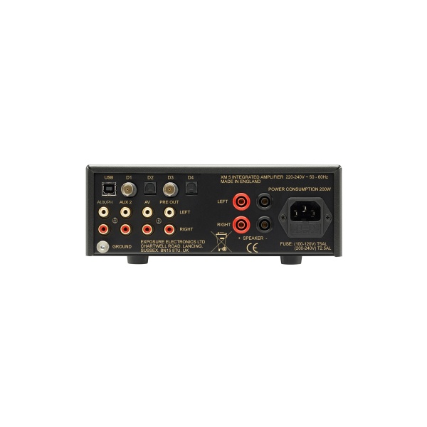 Exposure XM5 Integrated Amplifier Black