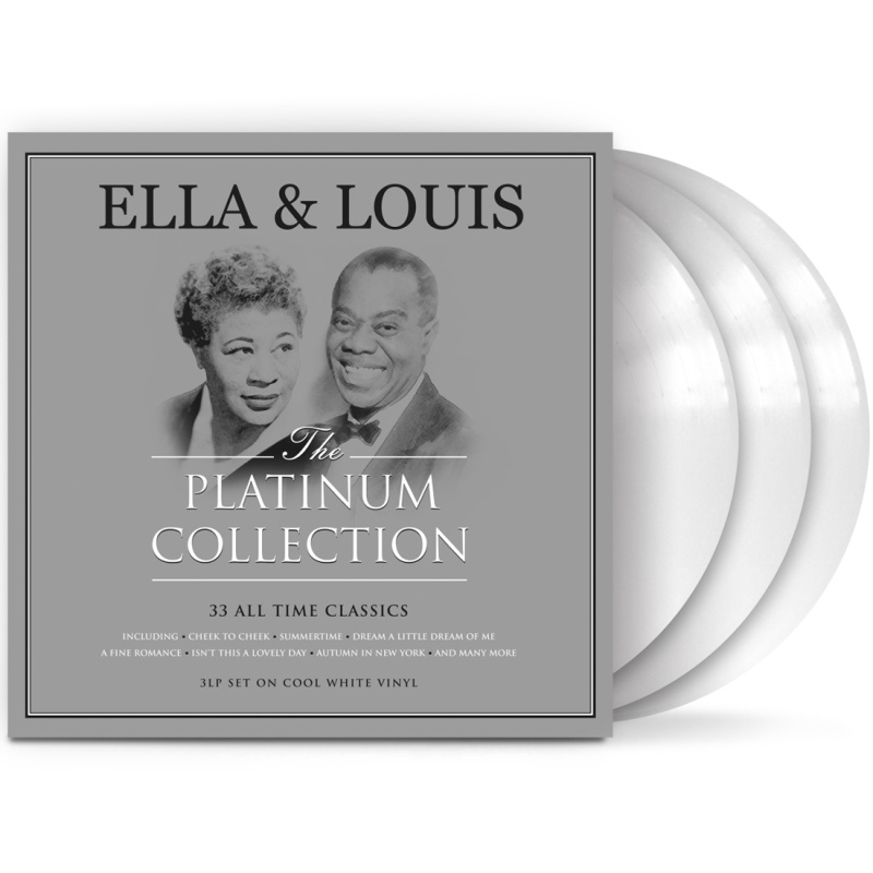 LP Fitzgerald, Ella & Armstrong, Louis - The Platinum Collection (White)
