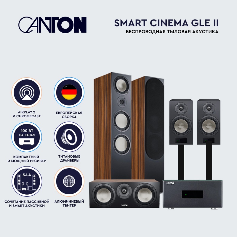 Canton Smart Cinema GLE II Macasar