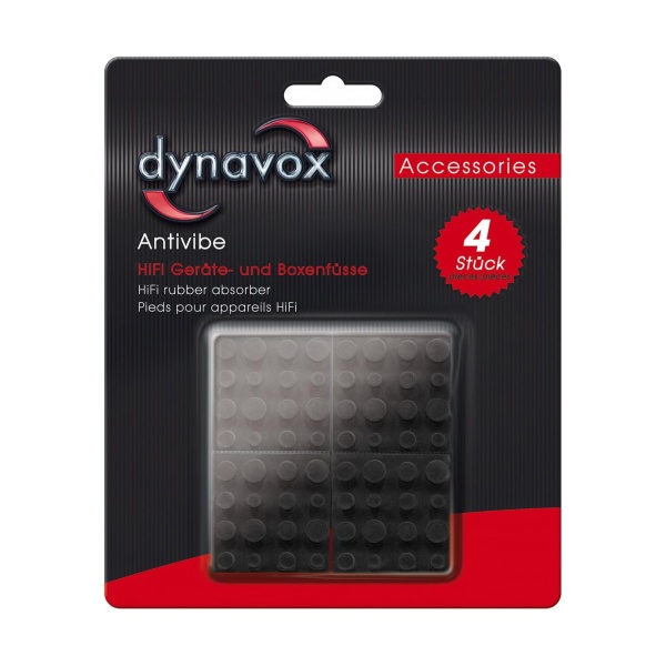 Dynavox Antivibe Spikes Square (207470) Black