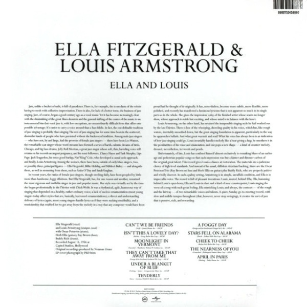 LP Fitzgerald, Ella & Armstrong, Louis - Ella & Louis