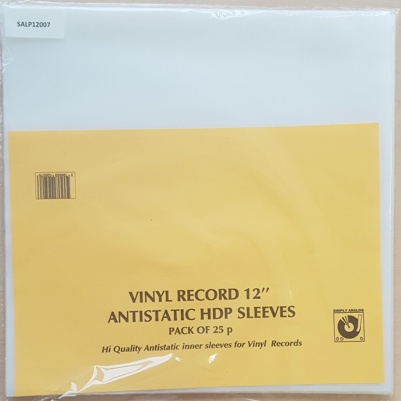 Simply Analog Vinyl Record Inner Sleeves 12" SALP12007
