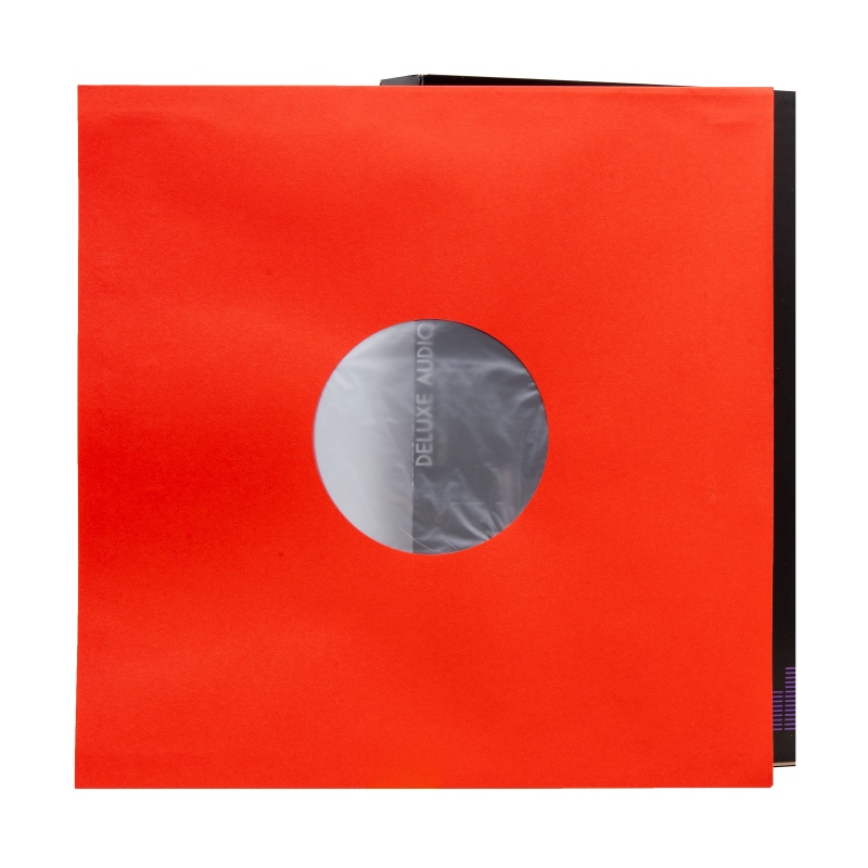 Audio Anatomy Deluxe Vinyl Inner Sleeves 12″ Red (25 шт)