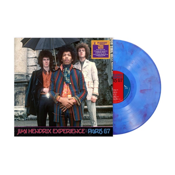 LP Hendrix, Jimi Experience - Paris 67 (Blue & Red Mixed)