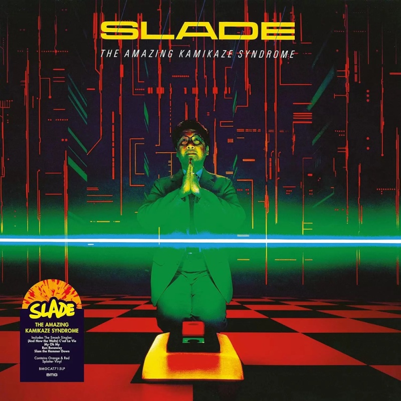 LP Slade – The Amazing Kamikaze Syndrome (Orange/Red Splatter)