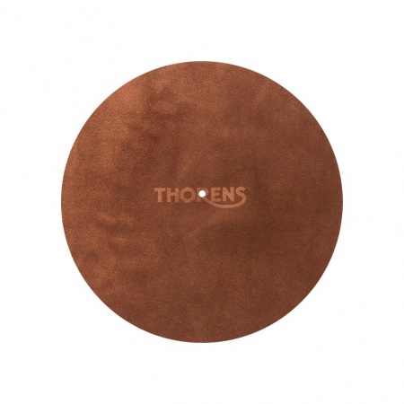 Thorens Leather Turntable Mat Brown