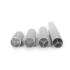 Solid-Tech Radius Corner-Pillars Length 65.5 mm Silver