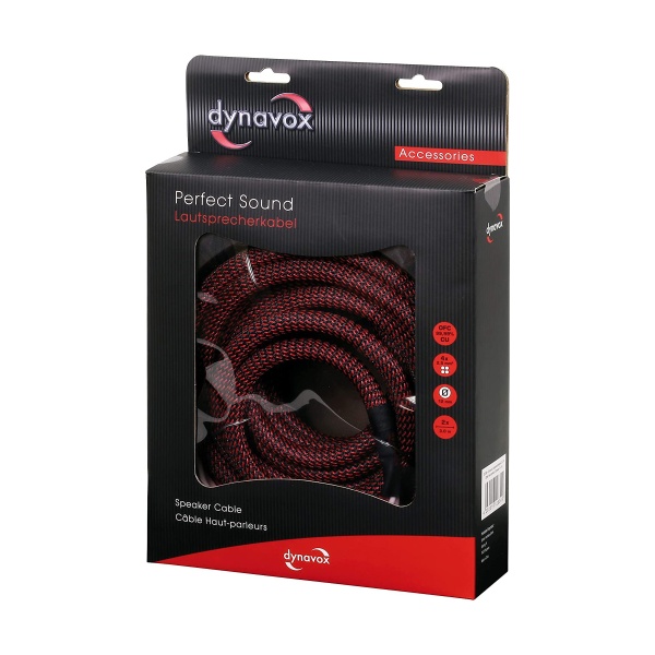 Dynavox Perfect Sound Lautsprecherkabel 5M