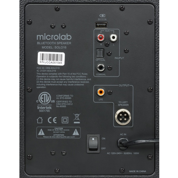 Microlab Solo 16 Black