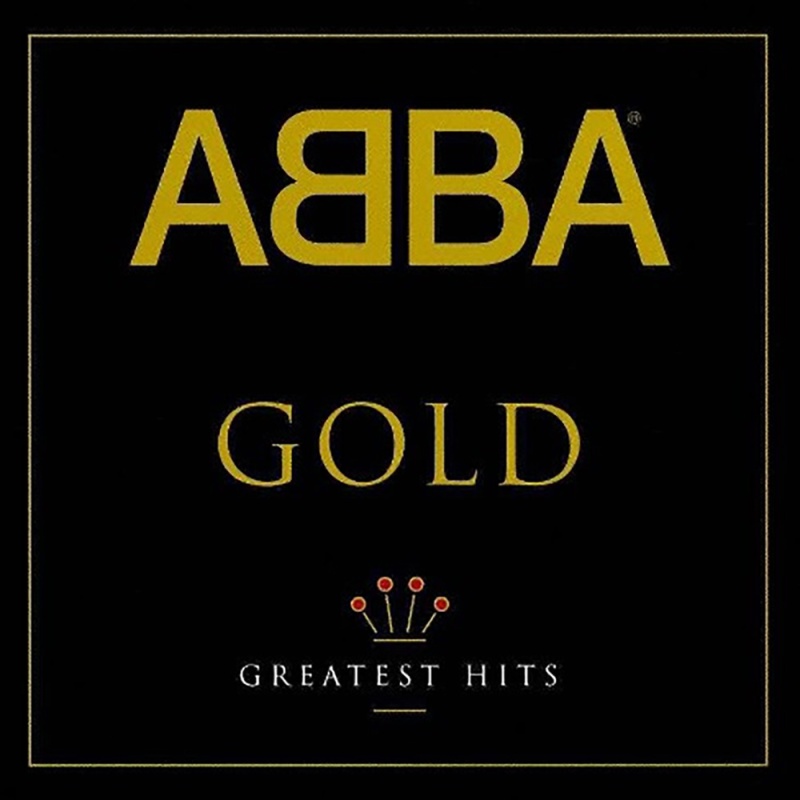 LP ABBA - Gold (Greatest Hits, Gold Disc)